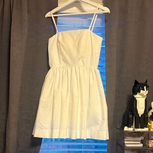 White Spaghetti Strap Dress